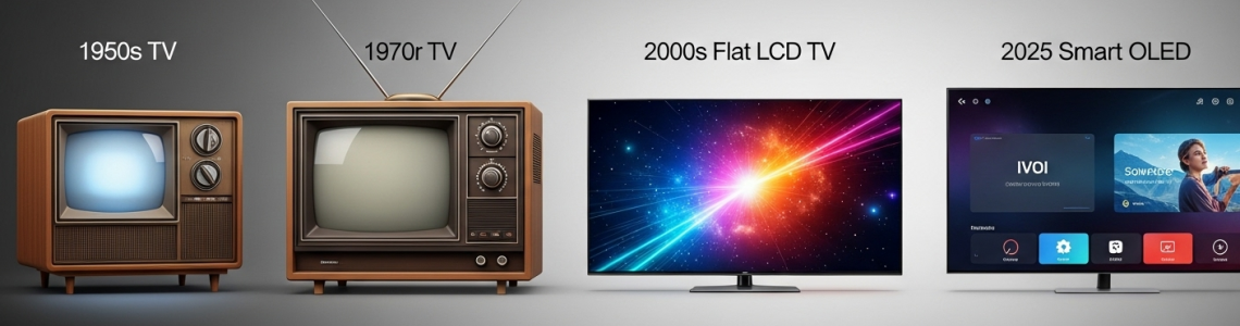 Еволюція телевізорів: від лампових моделей до смарт-ТВ